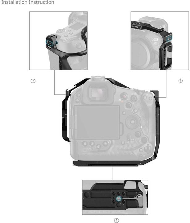 Image du produit SmallRig cage pour Canon EOS R1 - 5413 (Cage)