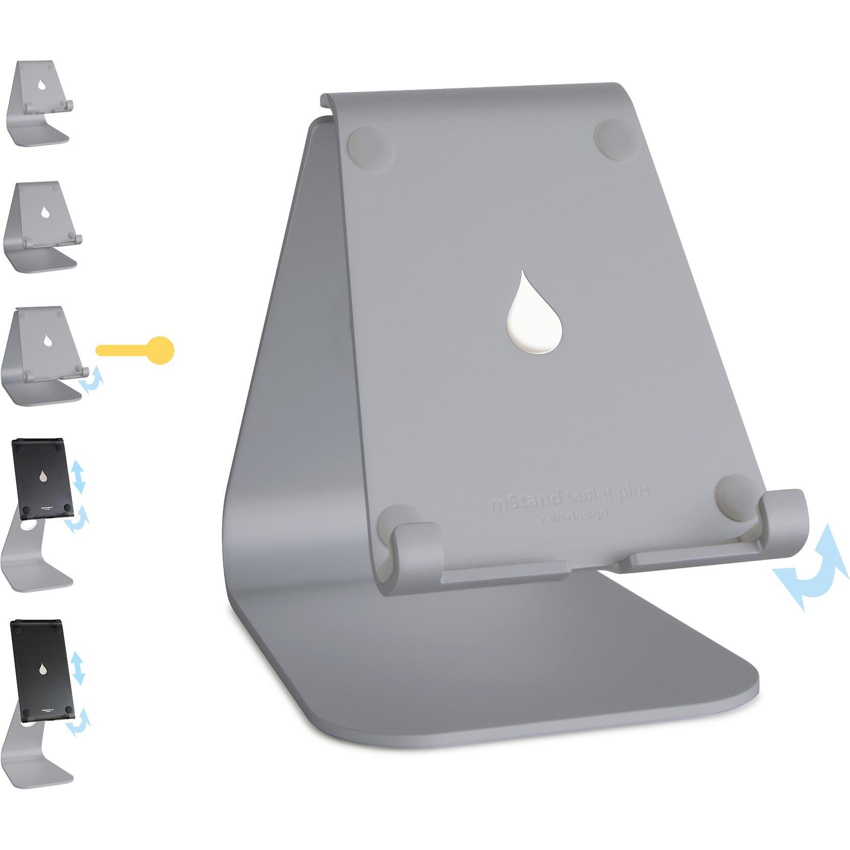 Raindesign mStand tablet plus - Ständer für Tablet, Tablet Halterung, Grau