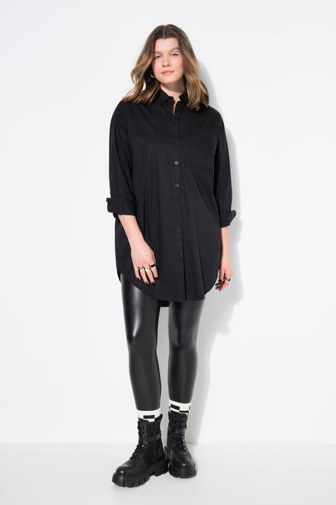 Produktbild Studio Untold Hemdbluse, oversized, Knopfleiste, Hemdkragen (60)