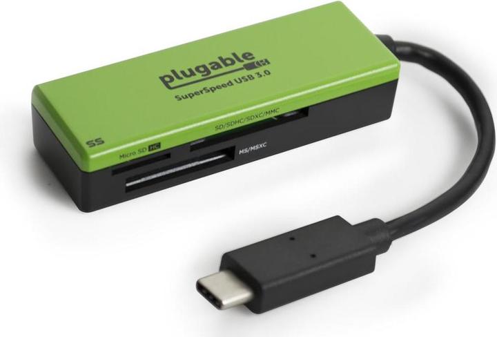 Produktbild Plugable USB C SD Card Reader (USB 3.2)