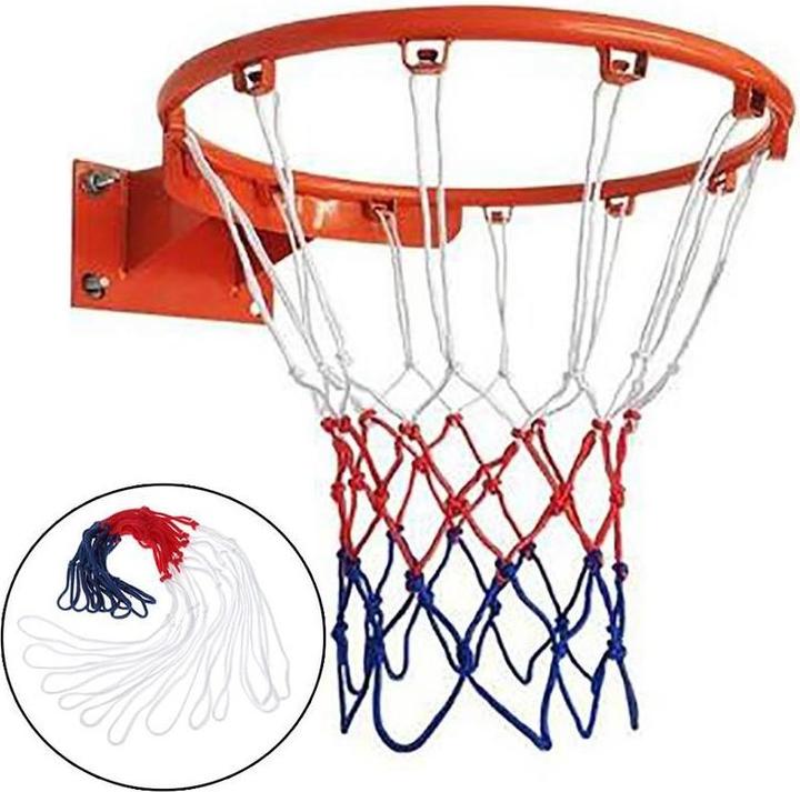 Actual product image JTI Nets for basketball hoop - nylon - multicoloured