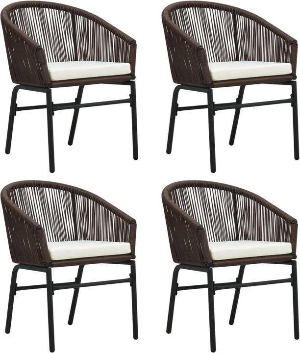 Produktbild vidaXL Garten-Essgruppe (80 x 80 x 74 cm)