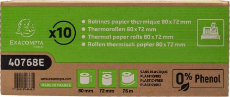 Produktbild Exacompta Thermorolle Plastikfrei