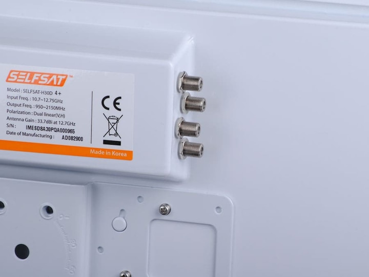 Image du produit Selfsat H30d4 (Antenne plate, 33.70 dB, DVB-S / -S2)