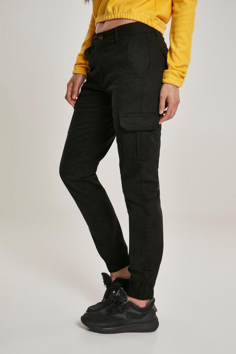 Actual product image Urban Classics Ladies High Waist Cargo Pants (26)