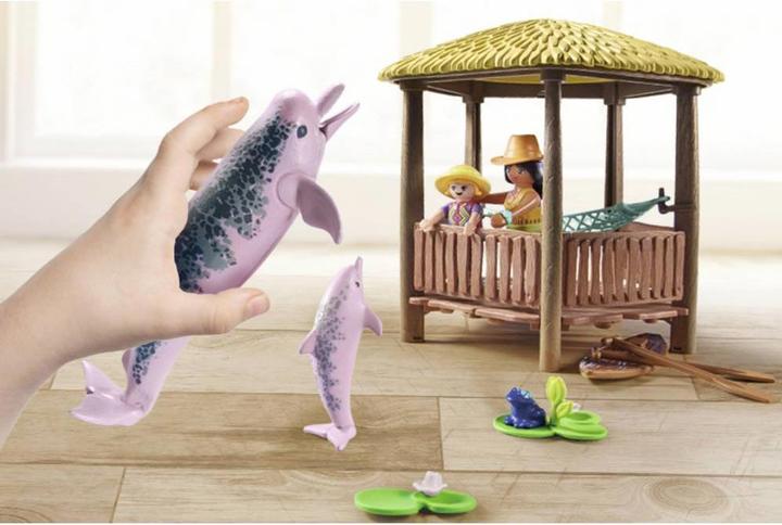 Image du produit Playmobil 71143 Wiltopia - Excursion en canoë avec les dauphins de rivière (71143, Playmobil Wiltopia)