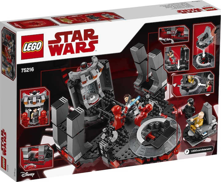 Actual product image LEGO Snokes Throne Room (75216, LEGO Star Wars)