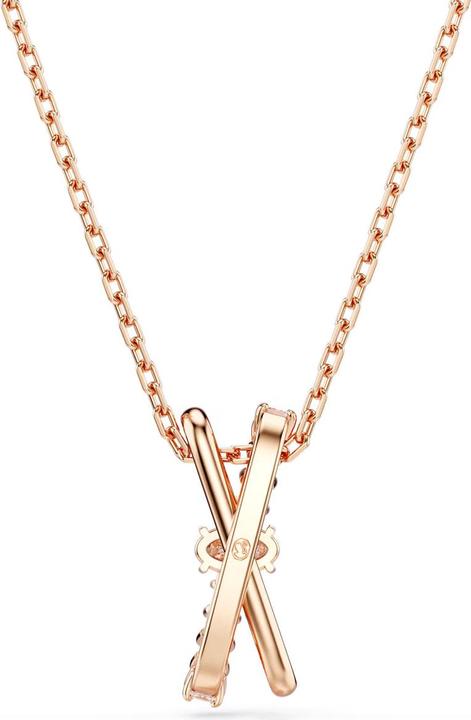 Immagine prodotto Swarovski Collana Hyperbola Vari Tagli Twist Oro Rosa Bianco (Metallo Swarovski, 38 cm)