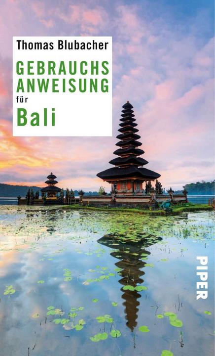 Immagine prodotto Gebrauchsanweisung für Bali (Tedesco, Thomas Blubacher, 2015)