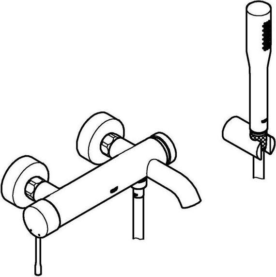 Produktbild Grohe Essence Einhand-Wannenbatterie