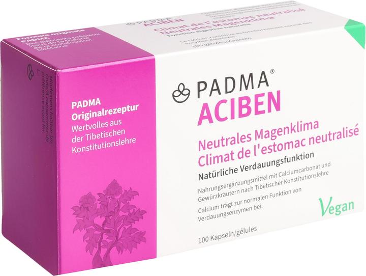Actual product image Padma Aciben (100 pcs., Capsules, 83 g)