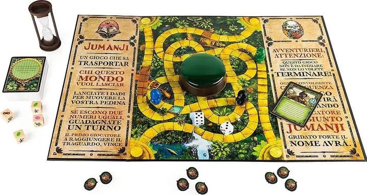 Image du produit Spin Master Jumanji - Édition carte (Anglais, Italien, 2 - 4 Joueur)