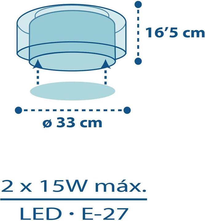 Actual product image Dalber Police (E27)