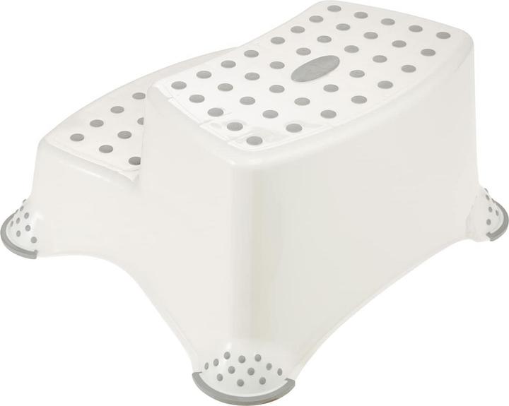 Produktbild keeeper Tritthocker Hippo weiss