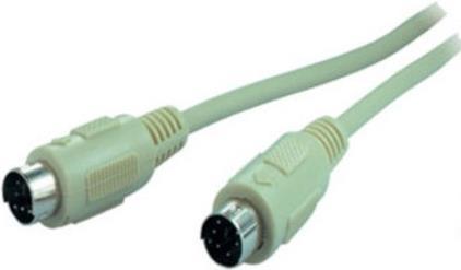 Productafbeelding Shiverpeaks Kabel PS/2 MD6=>MD6 St/St 1,8m ** Basic (1.80 m, PS/2)