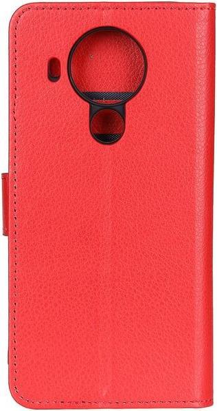 Actual product image MU Classic Litchi Leather Bookcover Series (Nokia 5.4)