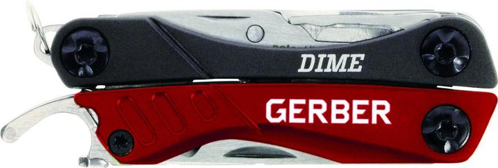 Produktbild Gerber Gear Dime Mini Multi-Tool Drab Red (12 Funktionen)