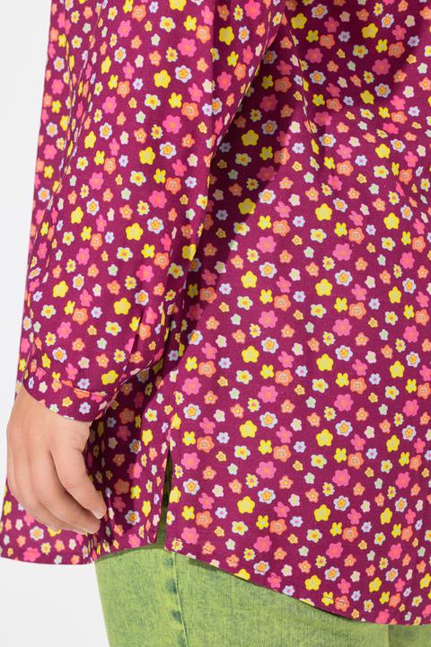 Produktbild Angel of Style Bluse, Minimal Blumendruck, Langarm (54)