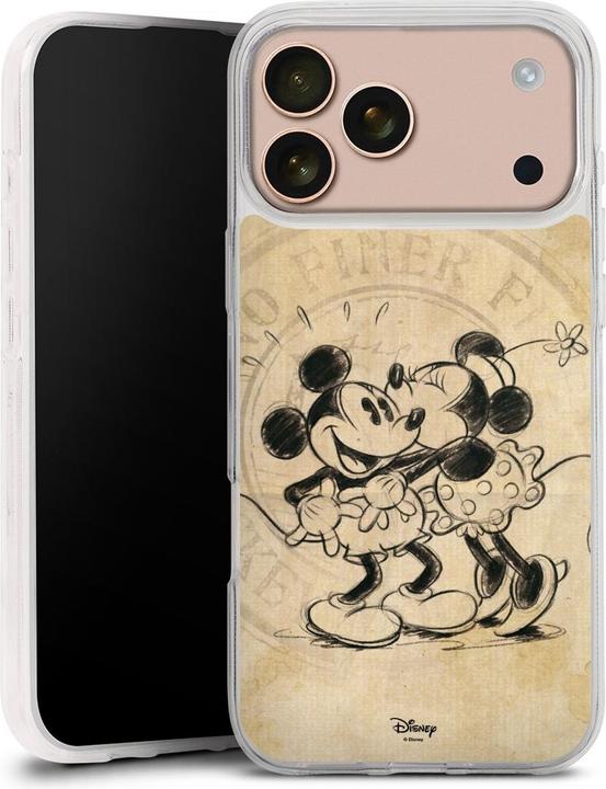 DeinDesign Silikon Hlle fr Apple iPhone 17 Pro Max Handyhlle Case  Smartphone Schutzhlle Mickey Mouse