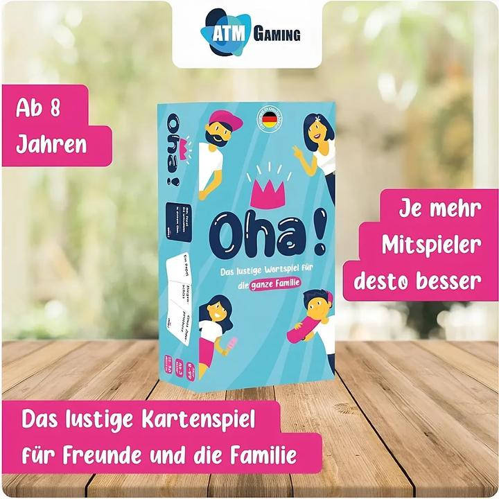 Productafbeelding ATM Gaming Oha! (Duits, 3 - 10 Spelers)