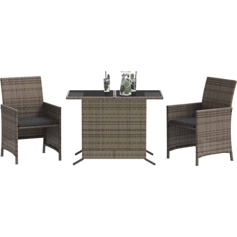 VidaXL, Gartenlounge, 10-tlg. Garten-Lounge-Set mit Kissen