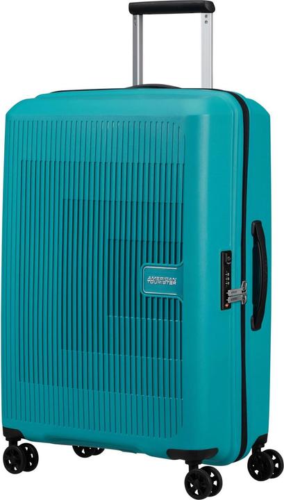 Produktbild American Tourister Reisekoffer Aerostep 66.5 L, Turquoise Tonic (66.50 l)