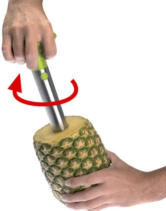 Image du produit Ibili Coupe-ananas M Acier inoxydable 25 cm Parfait pour couper les ananas
