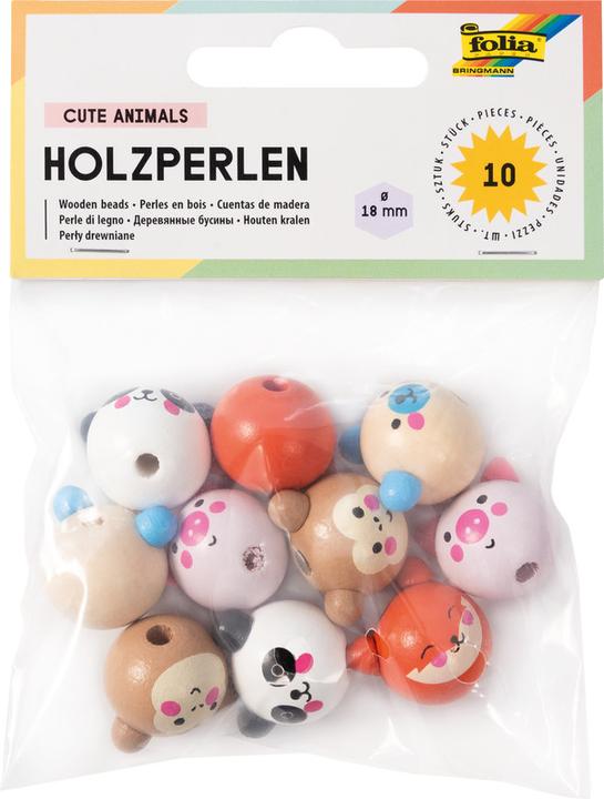 Produktbild Folia Holzperlen