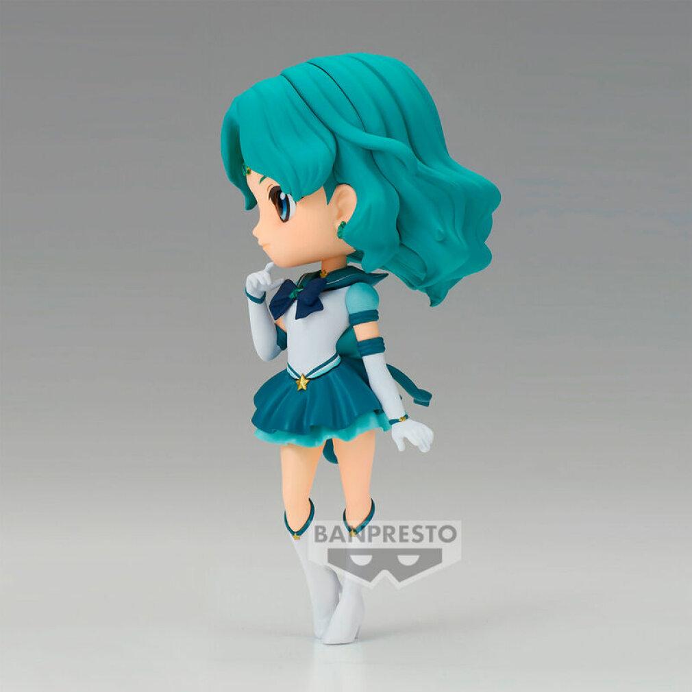 Thumbnail - Banpresto Pretty Guardian Sailor Moon Cosmos the Movie Q Posket - Eternal Sailor Neptune (Ver.B) Statue 14cm