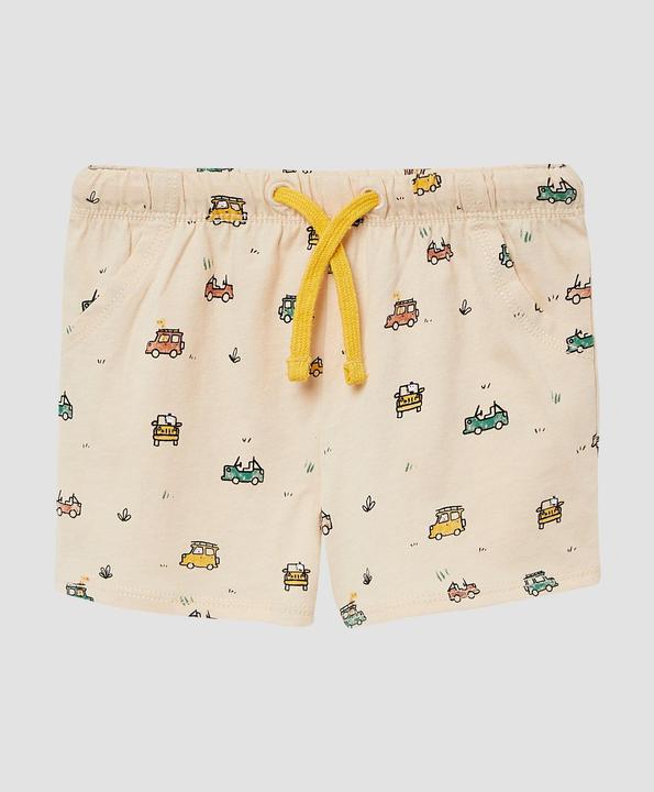 S.Oliver Leggins Jersey-Shorts mit All-over-Print und Kordel (86)