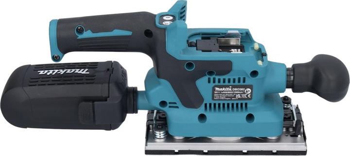 Produktbild Makita DBO 382 T1 Akku Schwingschleifer 18 V 93 x 185 mm Brushless + 1x Akku 5,0 Ah - ohne (Schwingschleifer, 200 W)