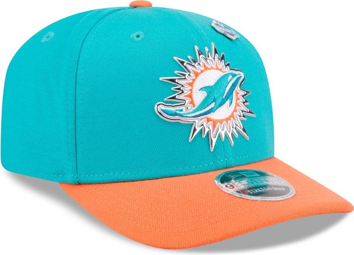 Produktbild New Era 9Seventy Stretch-Snap Cap Draft Miami Dolphins