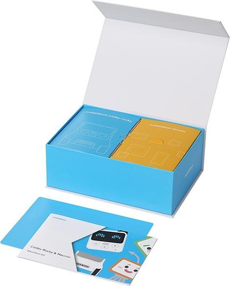 Actual product image Makeblock Codey Rocky & Neuron Education Kit. Product type: Programmable kit, Colour of product: White. At