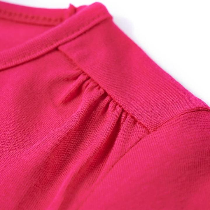 Immagine prodotto VidaXL Camicia a maniche lunghe per bambini rosa acceso 92,Materiale: 95% cotone. 5 (92)