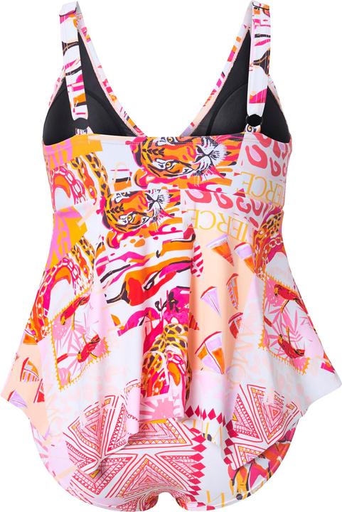 Produktbild Ulla Popken Tankini, Papageien, Softcups, Träger verstellbar (48 B)