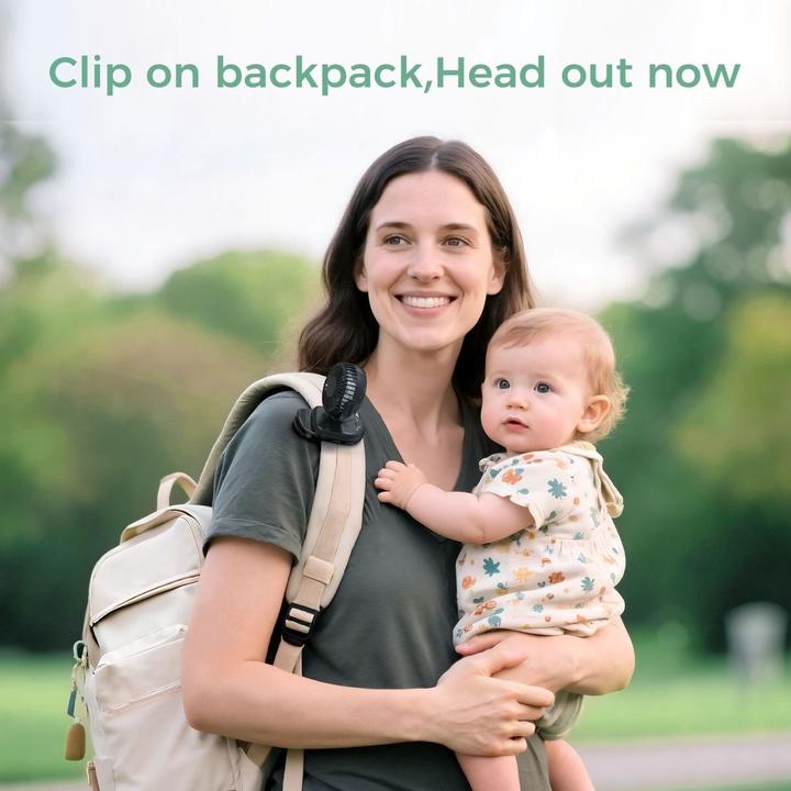 Immagine prodotto Momcozy Clip On Stroller Fan