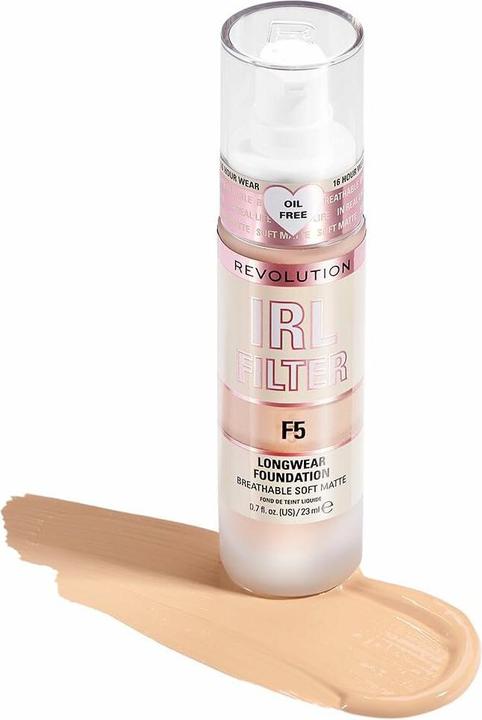 Image du produit Makeup Revolution IRL Filter Longwear Foundation - Fond de teint longue tenue 23 ml - (F5)