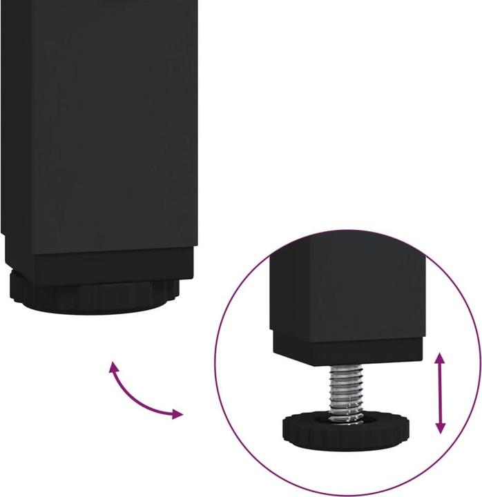 Actual product image vidaXL Konsolentisch (30 x 30 x 75 cm)