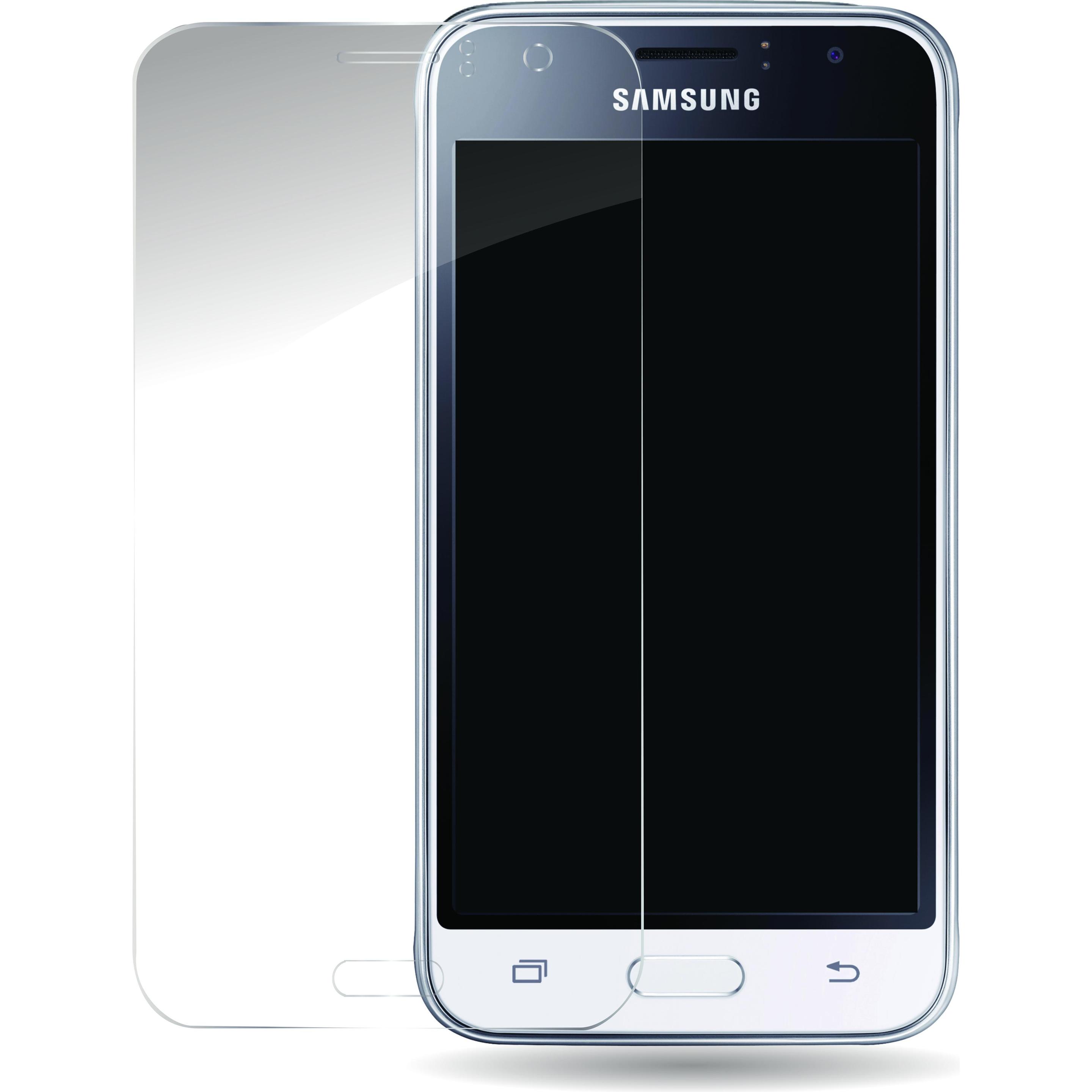 Mobilize Glas (1 Stück, Samsung Galaxy J1 (2016)), Smartphone Schutzfolie
