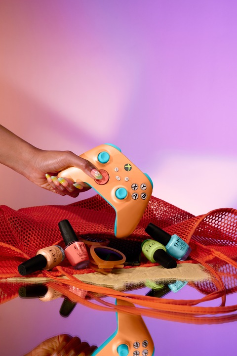 Produktbild Microsoft Xbox Wireless Controller - Sunkissed Vibes OPI (Special Edition) (Xbox Series X, Xbox Series S, Xbox One X, Xbox One S, PC)
