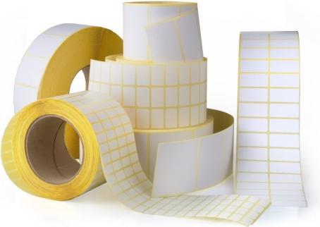 Actual product image Capture Label 70x30 - Core 25. white. (7 cm)