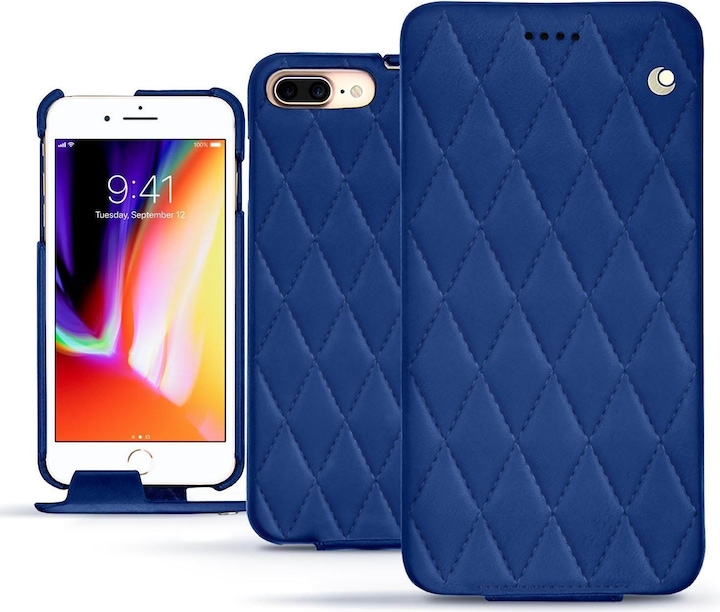 Bleu océan - Couture ( Nappa - Pantone #15458a)