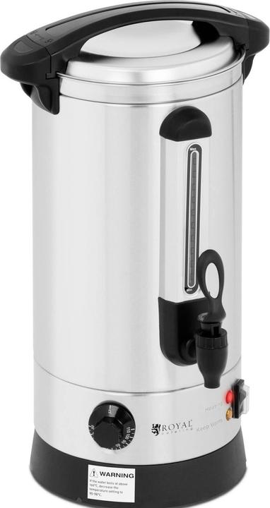 Produktbild Royal Catering Wasserkocher Edelstahl 8,7 Liter doppelwandig 1500 W Warmhaltefunktion
