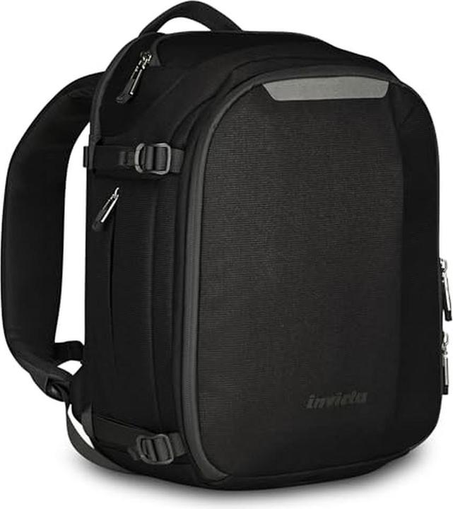 Produktbild Invicta Campus S Uniseks Rugzak für Erwachsene, schwarz, für Laptops bis 15,6 Zoll (23.50 l)