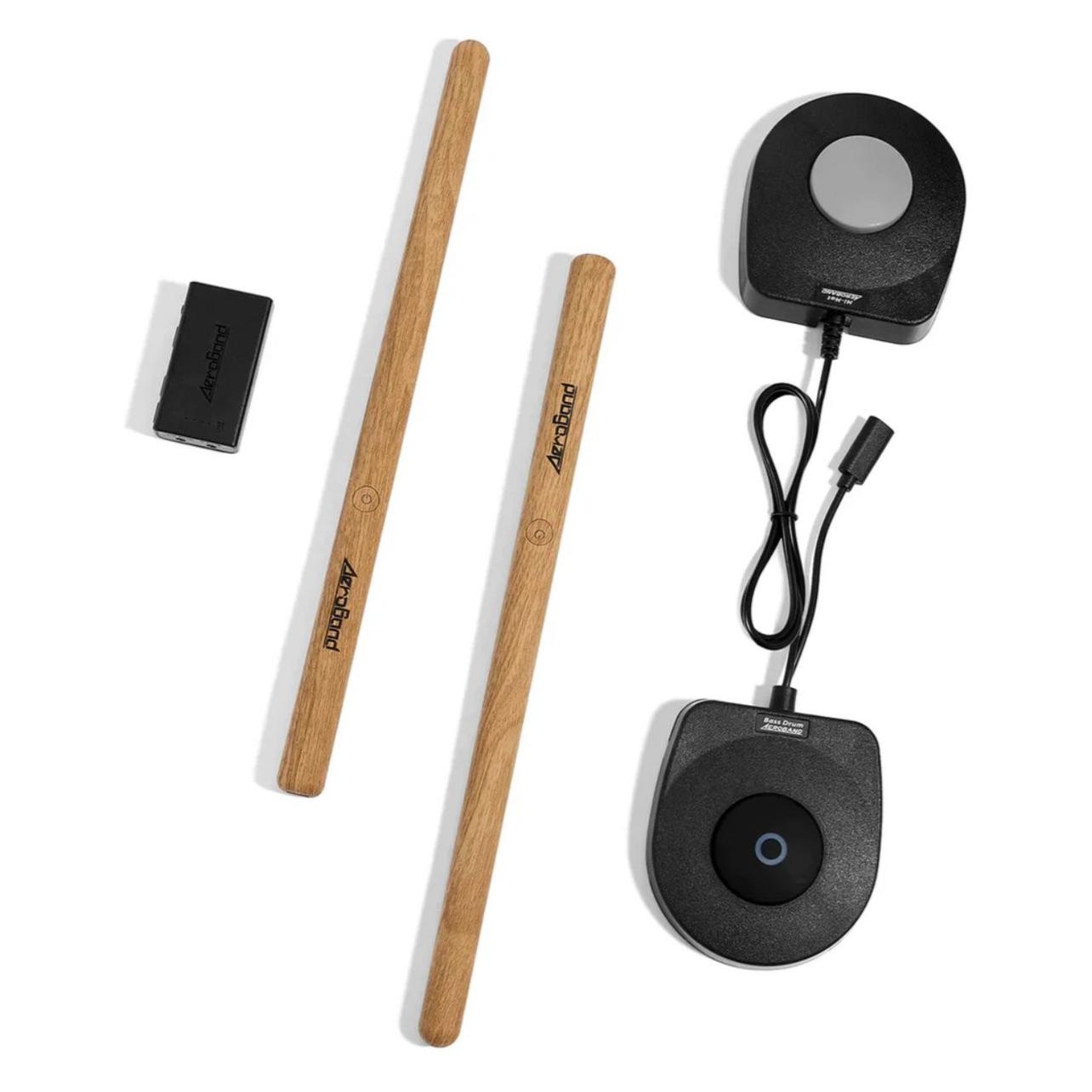 Ine Portable Electronic Drum Kit AeroBand PocketDrum 2 Max Brown (E-Drum), Schlagzeug, Braun