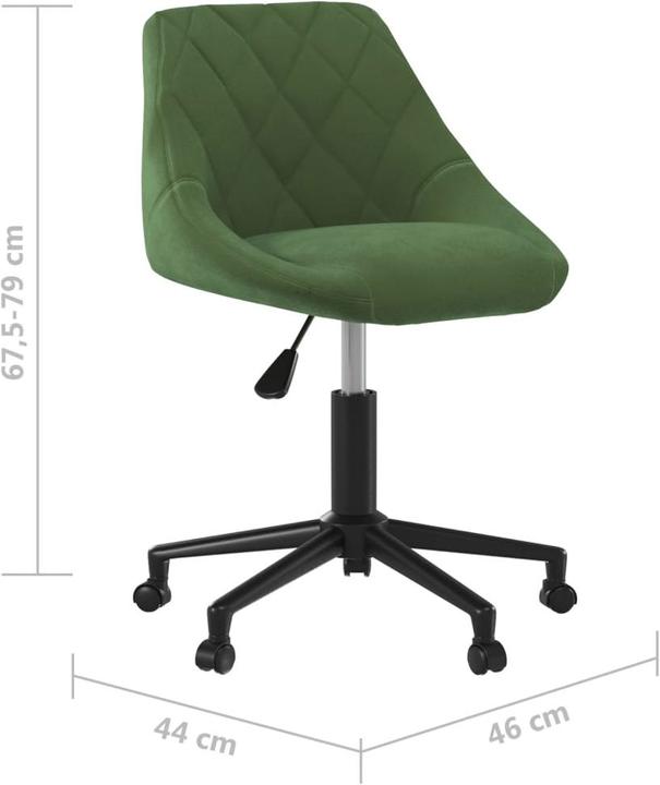 Produktbild vidaXL Drehbarer Bürostuhl