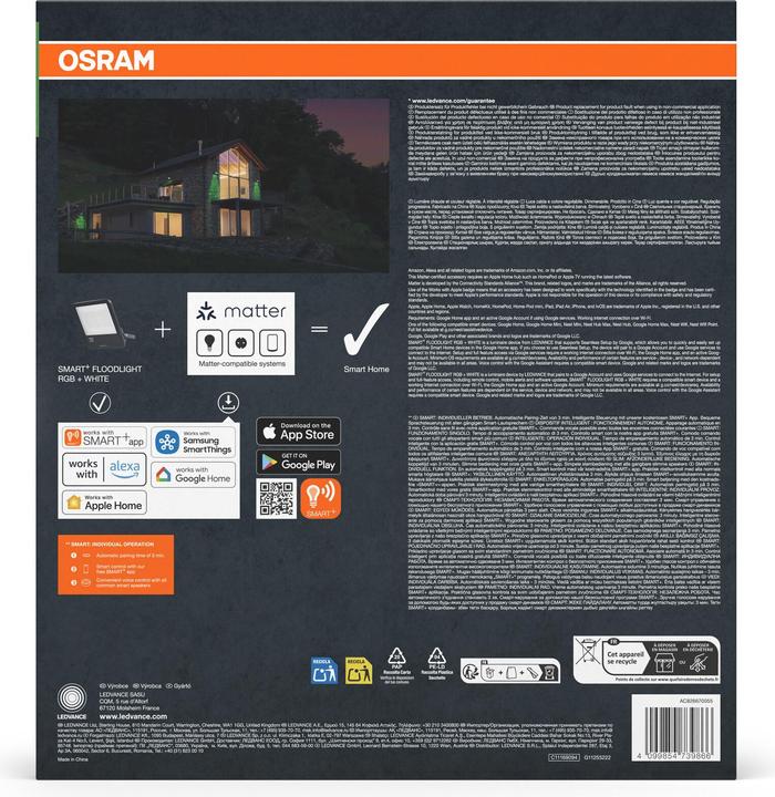 Produktbild Osram SMART+ MULTICOLOR 100W RGB+W (8000 lm, IP65)