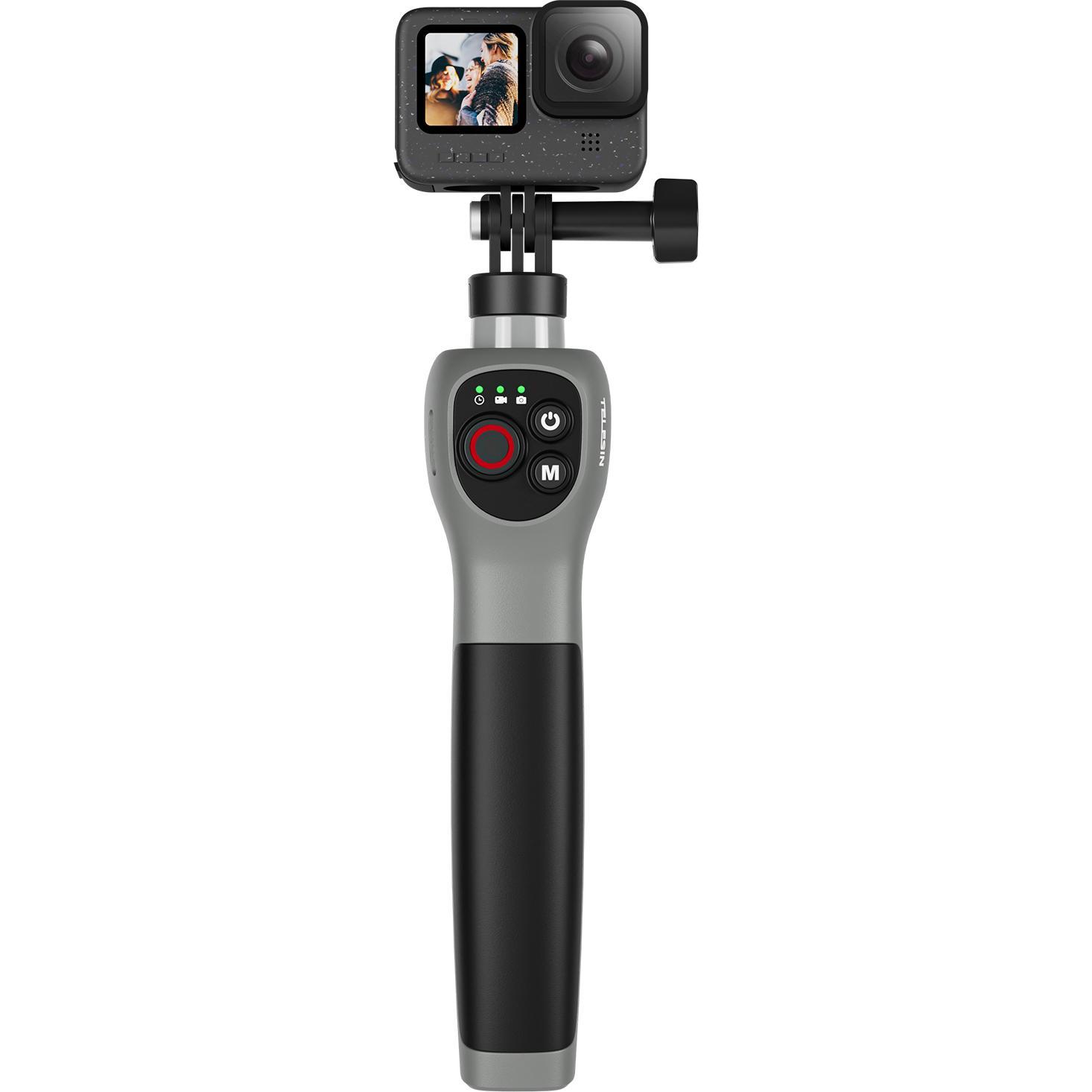 Telesin Underwater remote control selfie stick (GoPro Hero 11, GoPro Hero 8, GoPro Hero 9, GoPro Hero 10), Action Cam Zu...