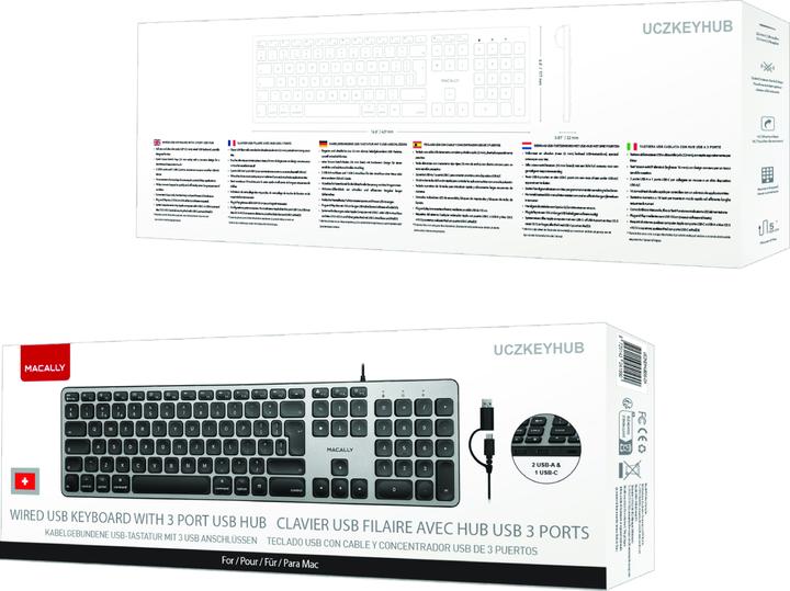 Immagine prodotto Macally Uczkeyhubsg-C (Svizzera, Cablato)