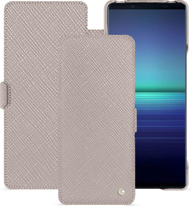 Actual product image Noreve Horizontal leather flap shell (Sony Xperia 1 V)